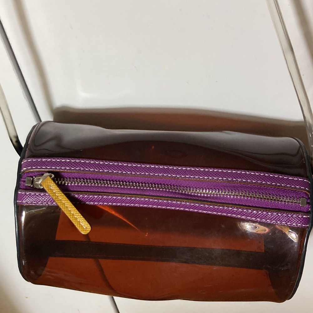 Smokey Clear shoulder mini bag